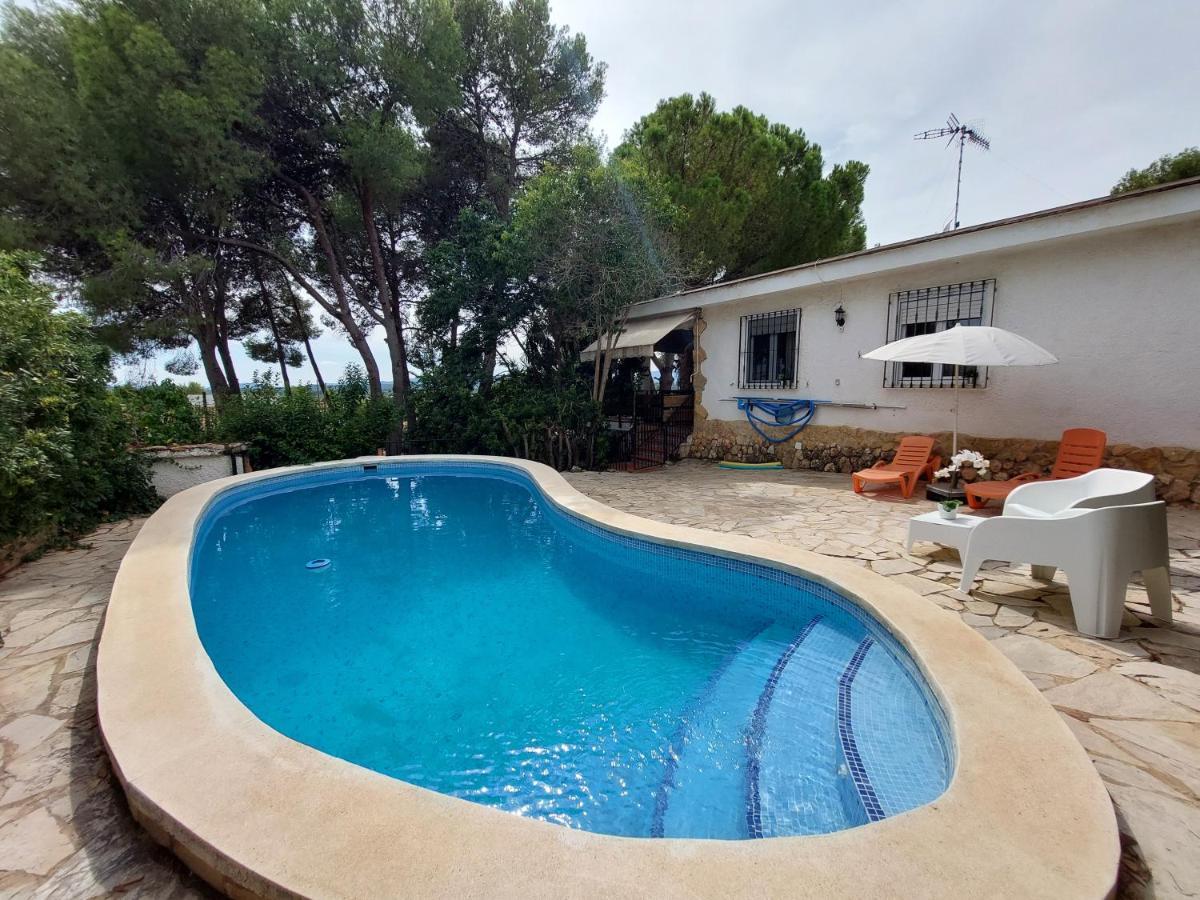 Chalet Rustico Con Piscina Y Barbacoa, Valencia Torrent  Exterior foto